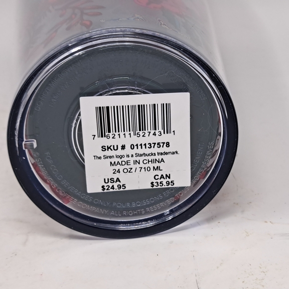 Starbucks Poinsettia Venti Holiday Tumbler - Picture 6 of 6